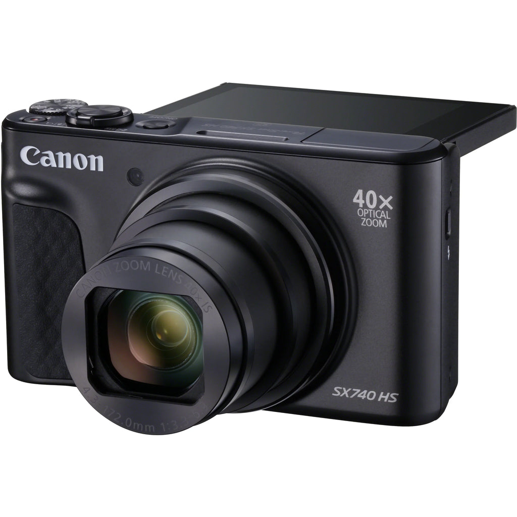 Canon PowerShot SX740  20.3 Megapixel Compact Camera, Black