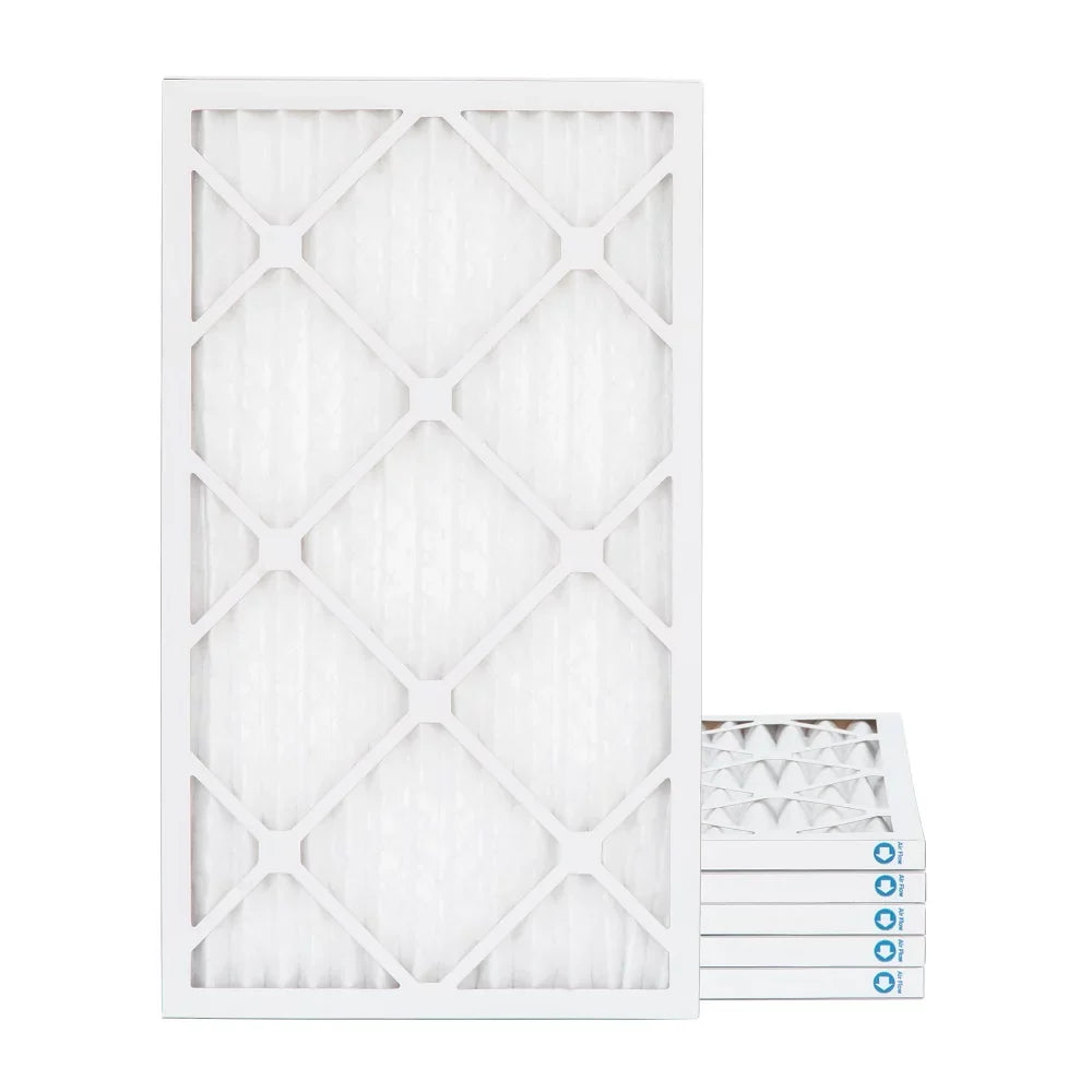 16X24X1  11 Pleated  Furnace Air Filters. 6 Pack. Made in