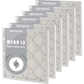 SpiroPure 10x16x1  13 Pleated Filter Air Filters - Made in  (6 Pack)