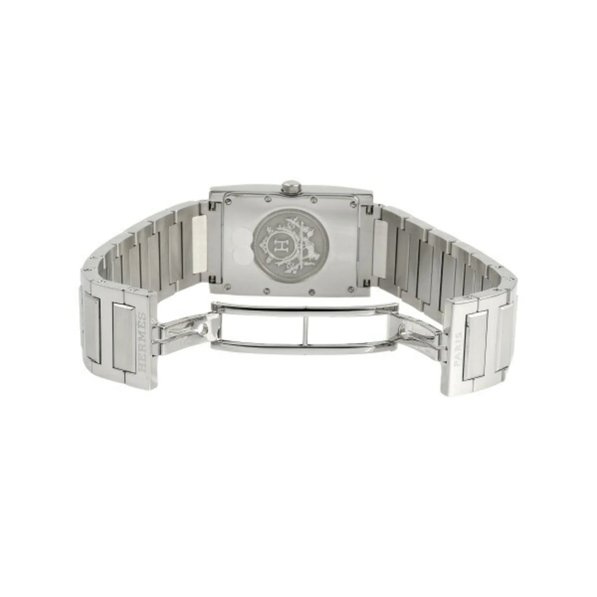 Pre-Owned Hermes Tandem TA1.710 Black Dial Watch Ladies (Good)