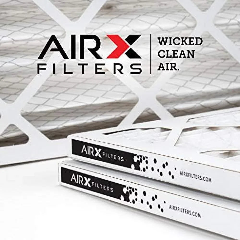 16X25x2 Air Filter  11 Pleated  Furne Air Filter, Allergy 6-Pk, Made In The