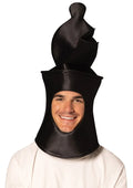Rasta Imposta Ultimate Deluxe BlackBishopChessHeadpiece Halloween Mask Costume, Adult One Size, R1309-