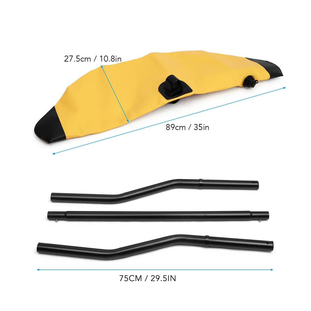 Spirastell Kayak Float,Boat Float Stabilizer Float With Sidekick With Sidekick Arms Rod Boat Float Sidekick Arms Rod Pvc Inflatable Float With Float Stabilizer Kit Tuyya Zdhf Eryue Qisuo Huiop