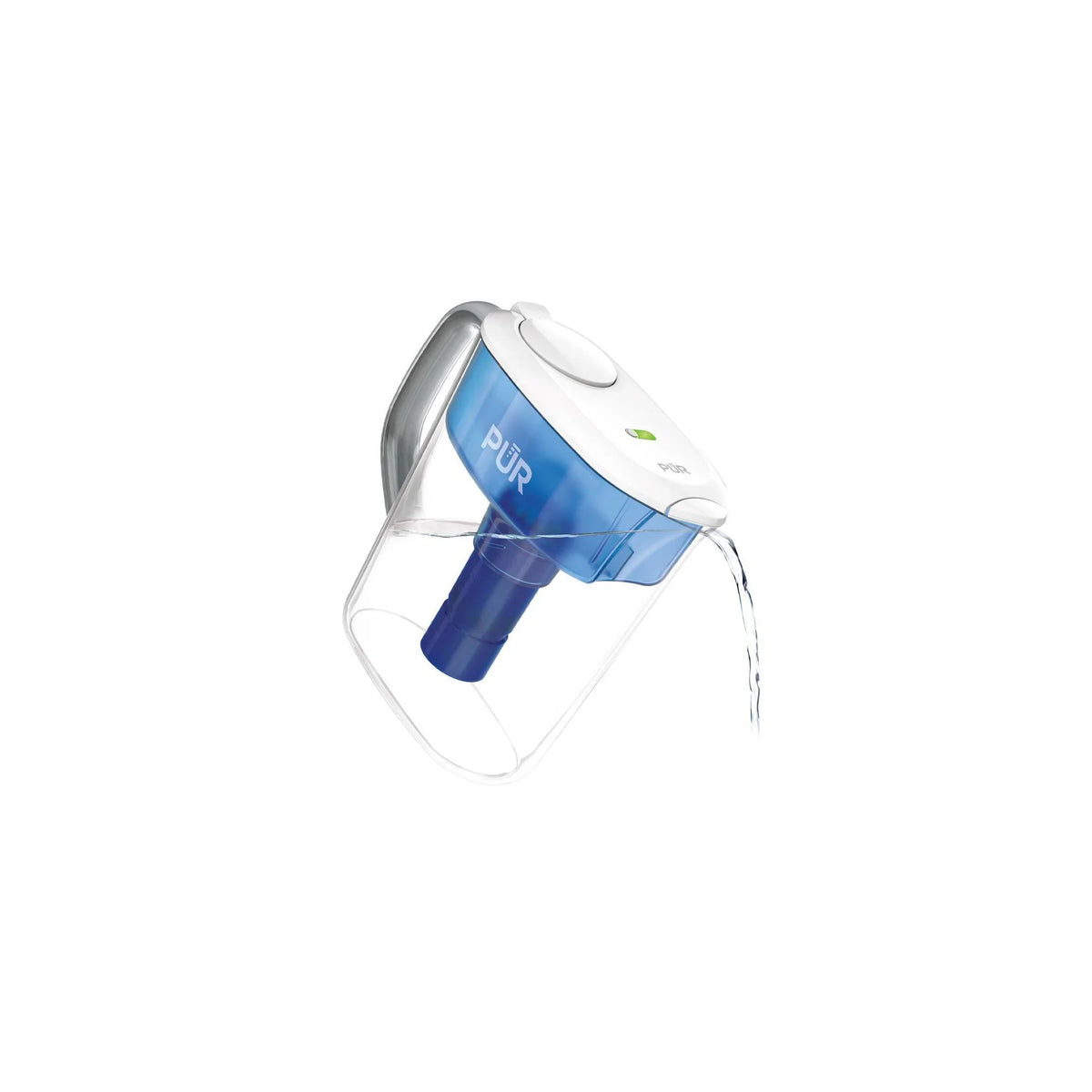 11 Cup Water Pitcher Filtration System White/Blue PPT110WA