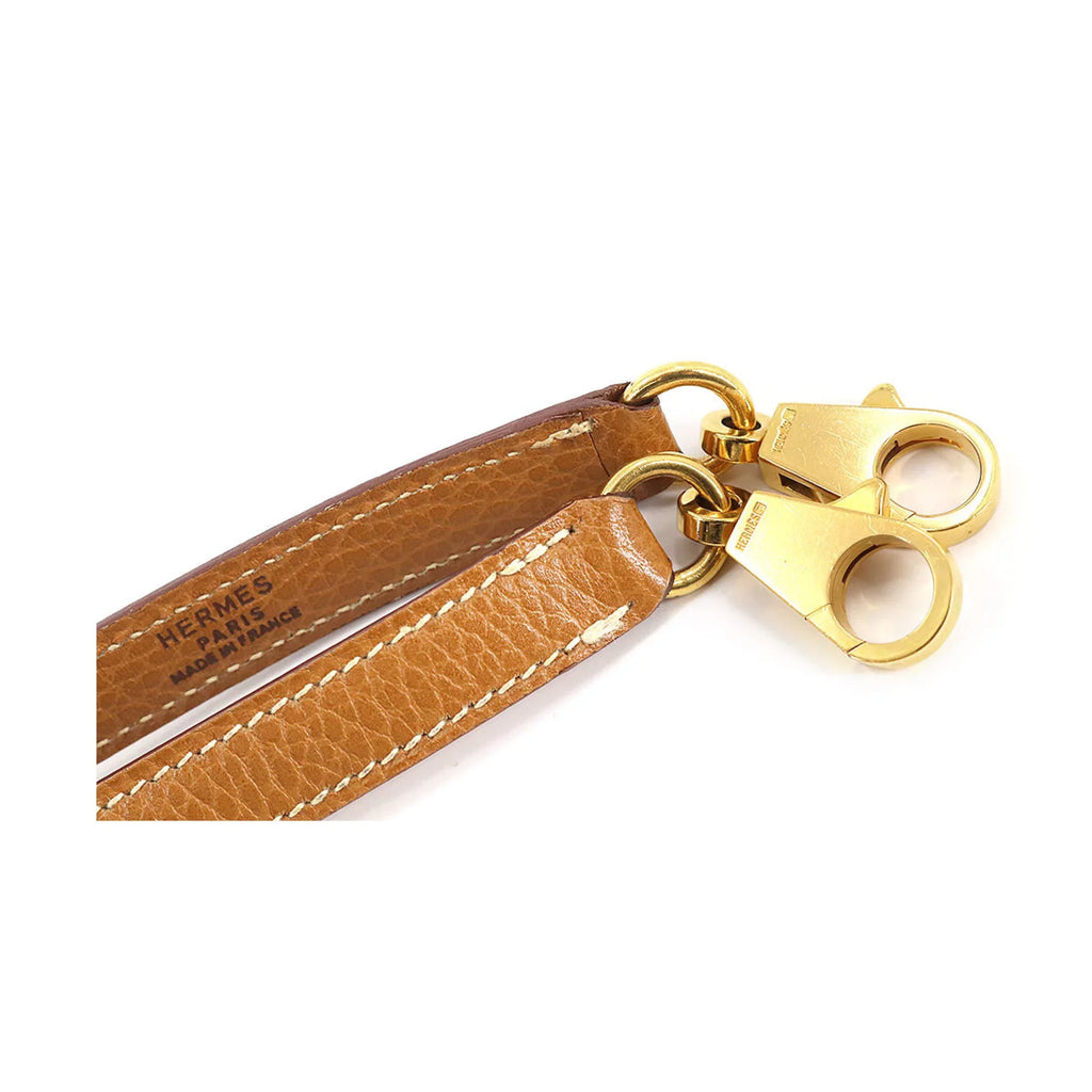 Pre-Owned Hermes  Kelly Bolide shoulder strap Ardennes gold Shoulder (Good)