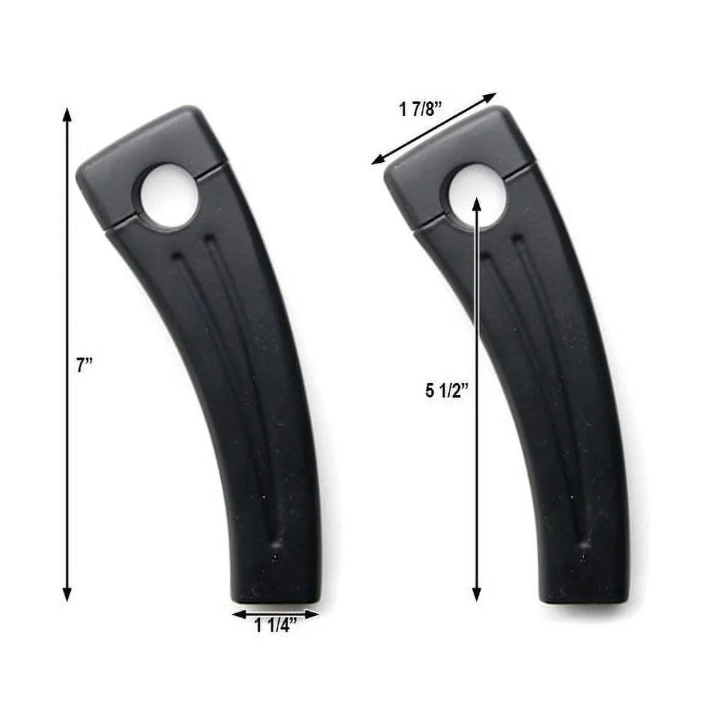 Krator 5.5" Black Bike Handlebar Pullback Risers 7/8" Compatible with Ducati Monster 620 696 750 796 900 1000 1100 S2R
