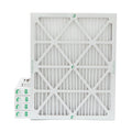 18x24x2  10 Pleated  Air Filters by Glasfloss. ( Quantity 5 ) Exact Size: 17-1/2 x 23-1/2 x 1-3/4