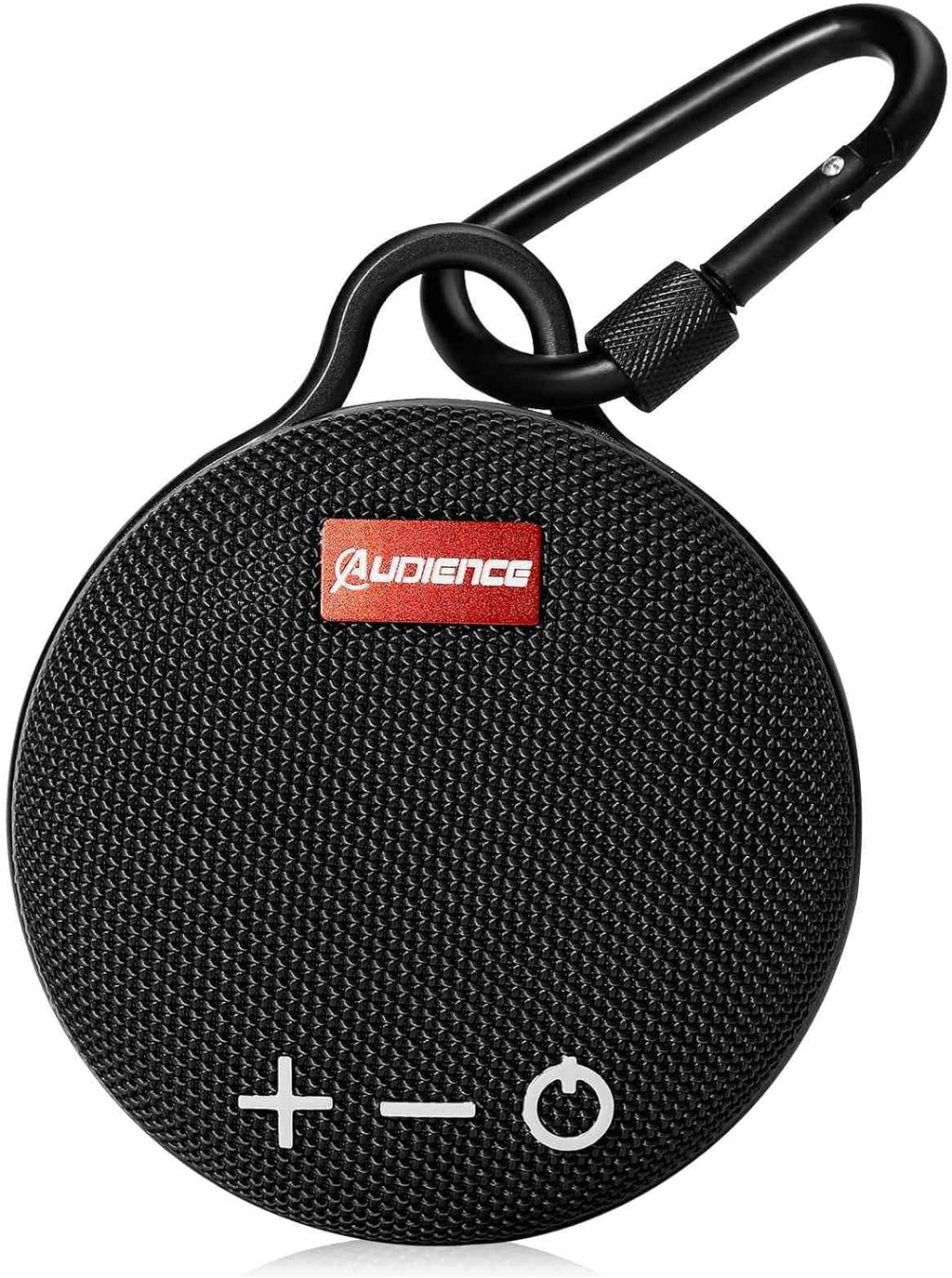 UrbanX Bluetooth 5.0 Speaker with Clip, 20H Playtime, Compact Speaker with Big Sound, Punchy Bass, Wireless IPX7 Waterproof Speaker for  K62 & Beach, Pool, Boat, Biking Black 1 Pack
