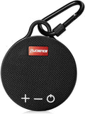 UrbanX Bluetooth 5.0 Speaker with Clip, 20H Playtime, Compact Speaker with Big Sound, Punchy Bass, Wireless IPX7 Waterproof Speaker for  K62 & Beach, Pool, Boat, Biking Black 1 Pack