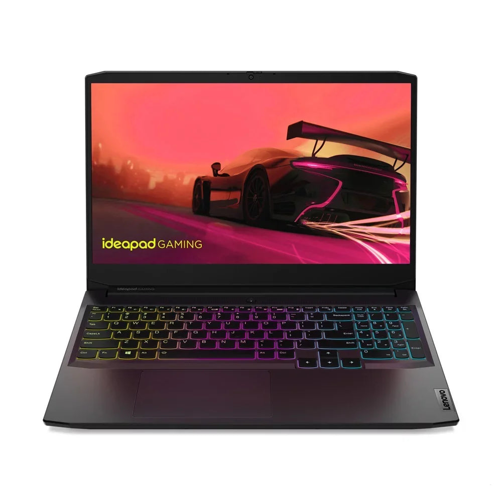 Lenovo IdeaPad 3 Gaming Laptop, 15.6" 120Hz  Display,  Ryzen 7 5800H Upto 4.4GHz, 8GB , 512GB NVMe ,  GeForce  3060, , Wi-Fi, Bluetooth, Windows 11 Home (82K200URUS)