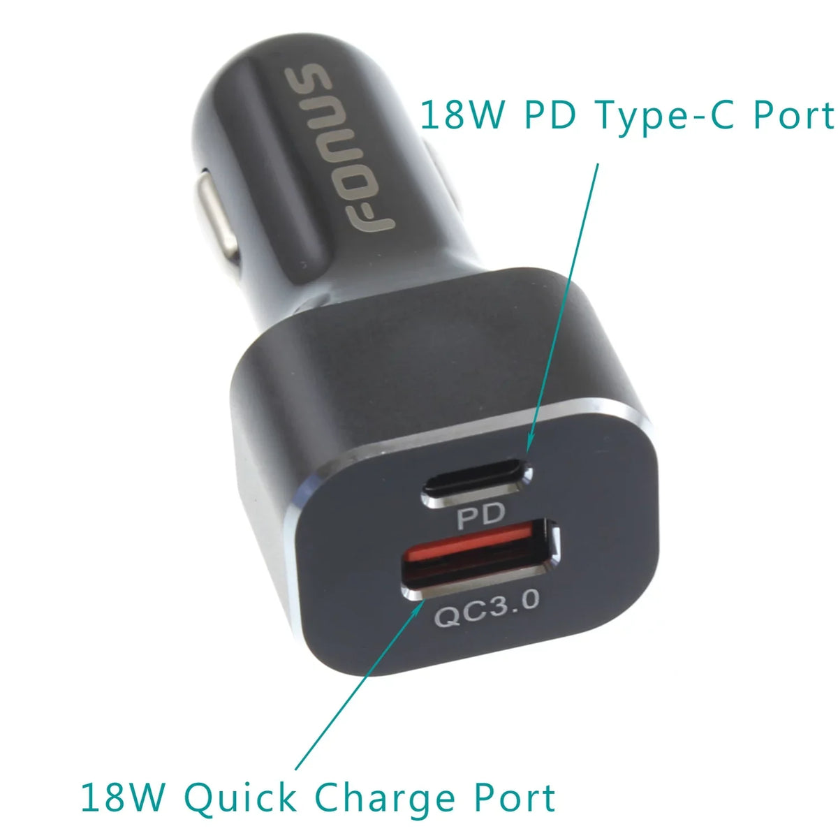 2-Port  36W Quick Car Charger w Cord Charger 6ft  Cable M8J for Blackberry Motion, Key2, KEYone,  -  G9, Vivo  Plus 5 -  S61 S48c - Coolpad Legacy - Essential Phone (-1)