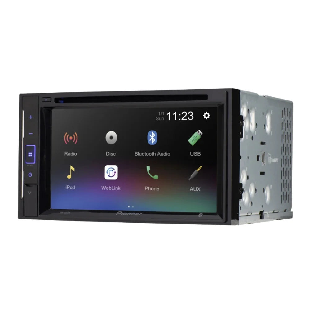 KIT4923 Bundle for 2013-2016 Chevy City Express W/ Pioneer -241EX Double  Car Stereo with Bluetooth/Backup Camera/Installation Kit/in-Dash / / 6.2" Touchscreen Digital Media Receiver