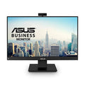 BE24EQK 23.8" Business Monitor with Webcam, 1080P Full  , Eye Care, DisplayPort , Frameless, Built-in Adjustable 2MP Webcam, Mic Array, Stereo Speaker, Video Conference