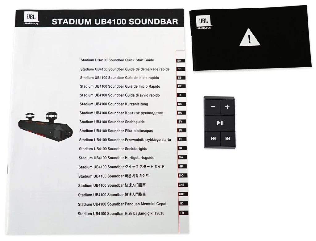 Stadium UB4100 Powered Bluetooth Sound Bar For Polaris ///Cart/Jeep