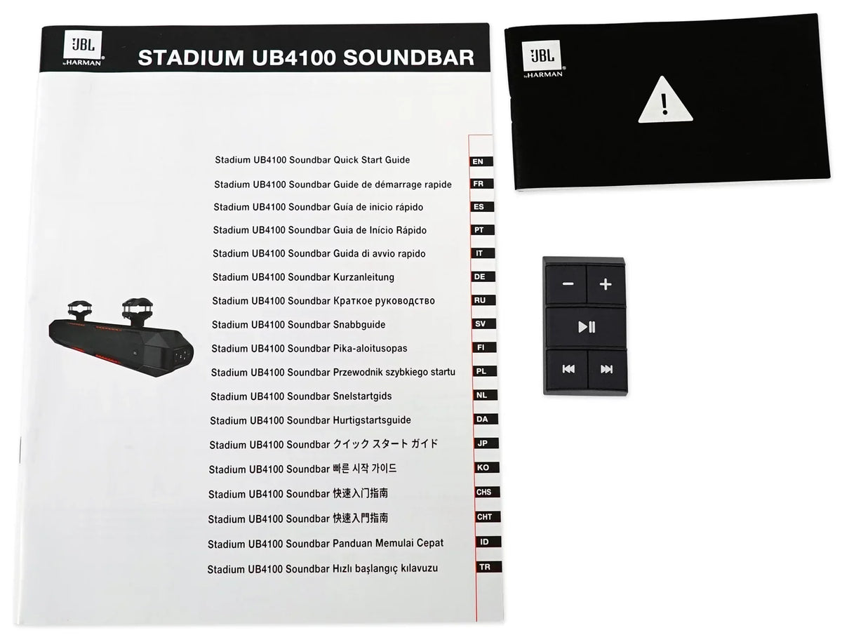 Stadium UB4100 Powered Bluetooth Sound Bar For Polaris ///Cart/Jeep
