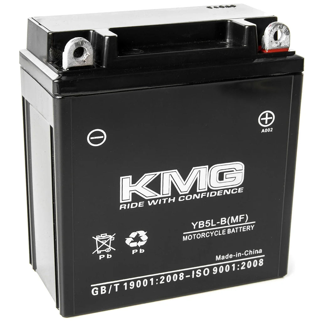 YB5L-B Sealed Maintenance Free 12V 5AH Battery High Performance   Replacement Powersport Motorcycle  Scooter Snowmobile Watercraft
