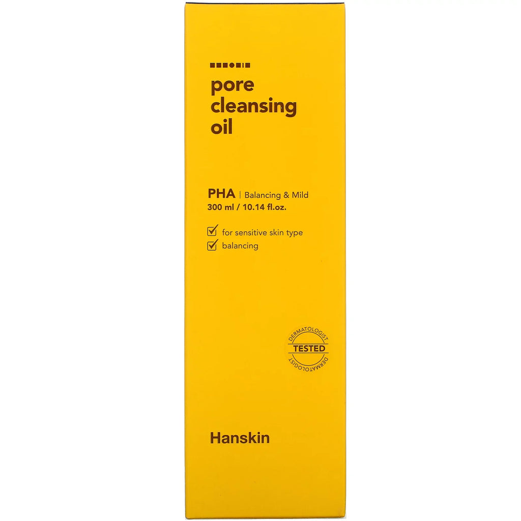 Pore Cleansing Oil, , 10.14 fl oz (300 ml), Hanskin