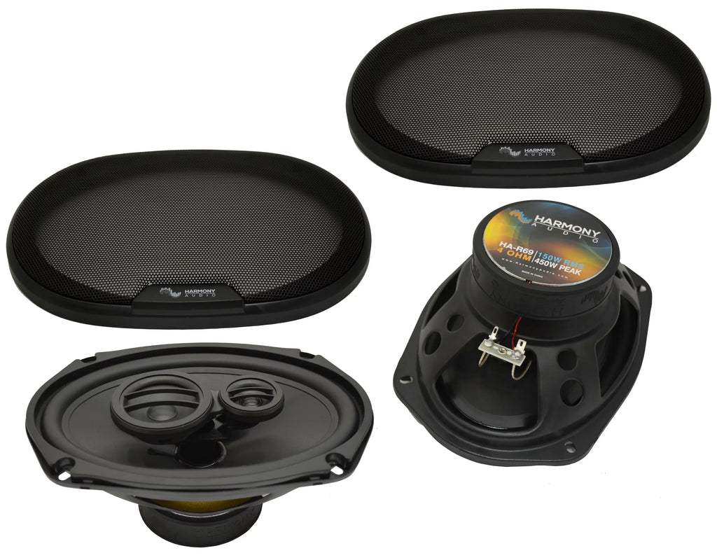 Fits Dodge Caliber 2007-2012 Front Door Replacement Harmony -R69 Speakers New