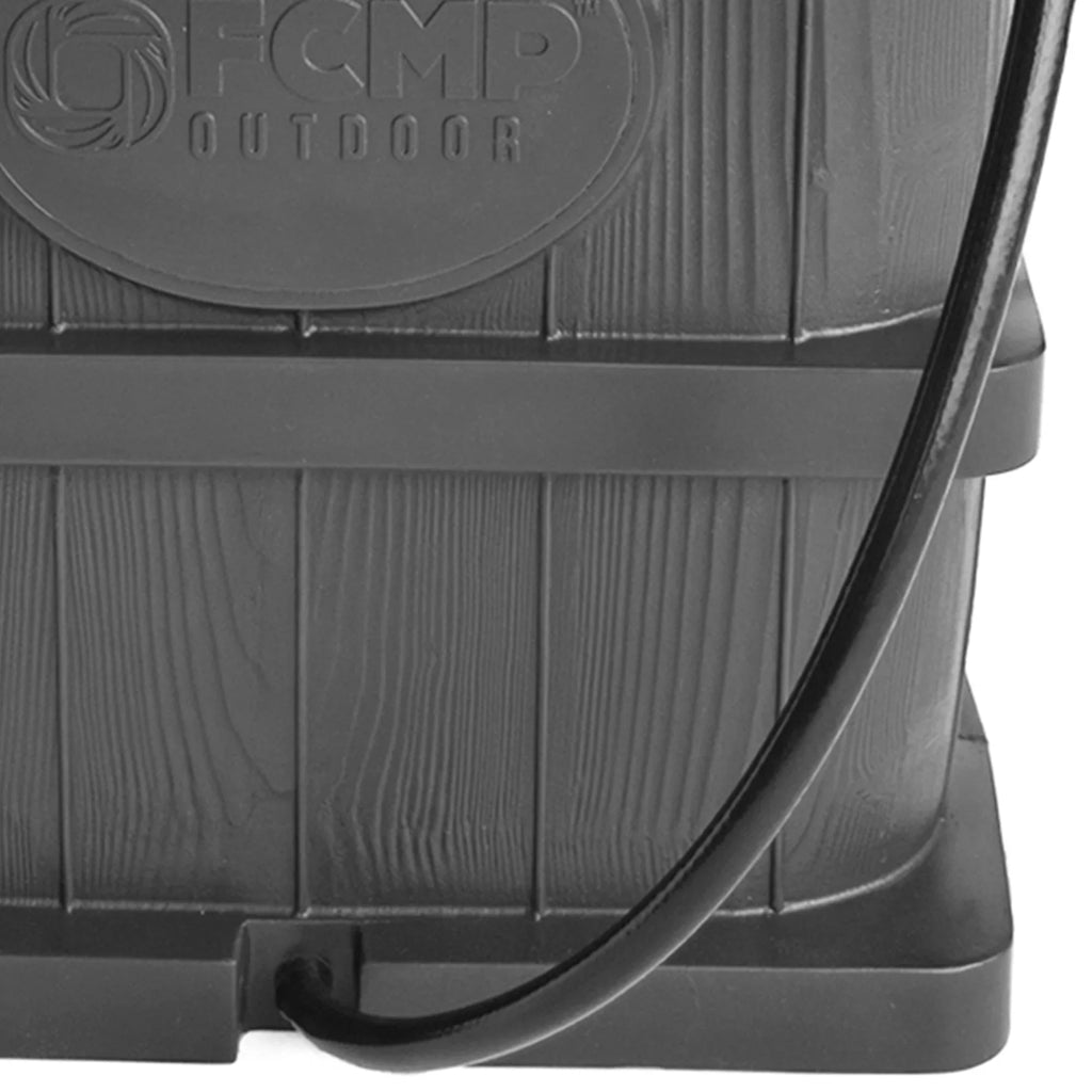 Outdoor WG4000- Home Outdoor Wood Grain Rain Water Catcher Barrel