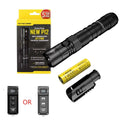 Value Bundle: Nitecore  P12 Tactical  Flashlight - 1200 Lumens with  Rechargeable Intelligent Pocket Light and 1x Nitecore NL2140 21700 4000mAh Battery