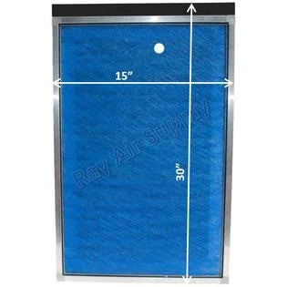 15x30 Replacement Filter Pads Compatible with MicroPower Guard Air Cleaner (3 Pack)