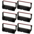 PrinterDash Compatible Replacement for Star-Micronics -200 Series/-235/-242/-292/-512/-200 Series/-212/-242/-500/-2000 Black/Red P.O.S. Printer Ribbons (6/) (30982001BR)