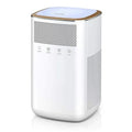Air Purifier Device for Home - Bedroom Filters with True 3M   Night Light Air Clean -P02 White