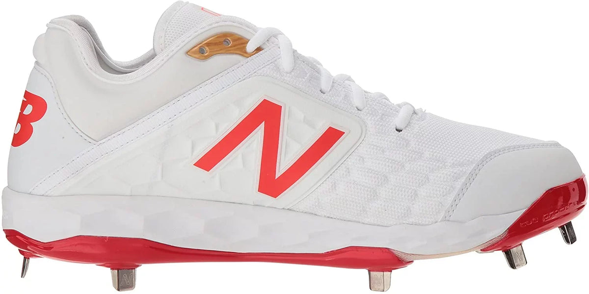 New Balance Mens Fresh Foam Mid-cut 3000v4 Fabric Low Top Lace, White, Size 5.0