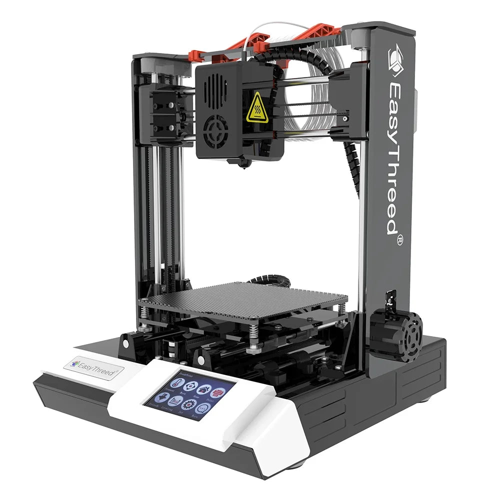 EasyThreed 3D printer,Print Size Removable K6 Plus 3D Printer  Kids  Printers 3D-Printer 3D Printer Hine 100x100x100mm/4x4x4inches  Comes Plus Printer Hine