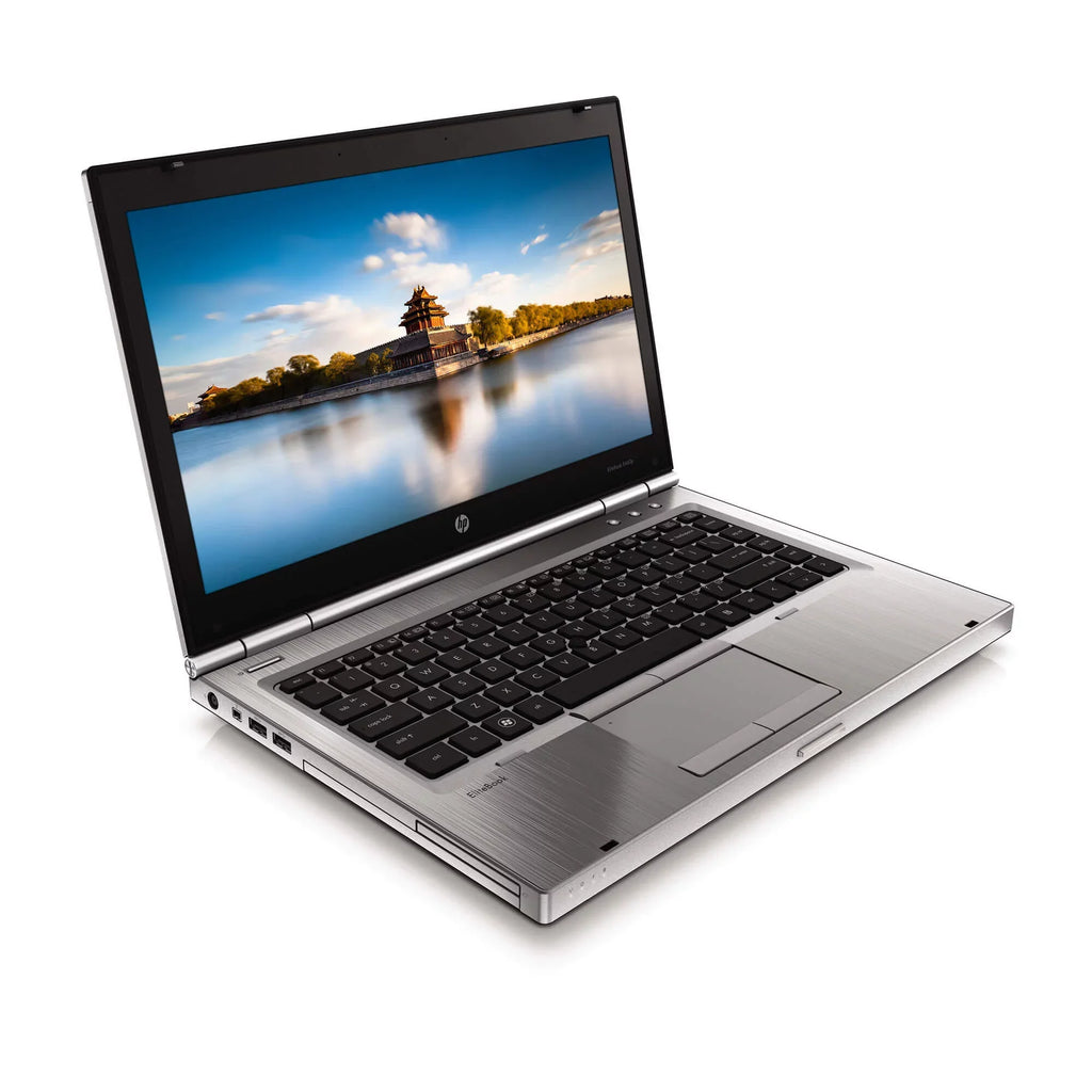 Used  Silver EliteBook 8460P 14''  Laptop Intel i5 Dual Core 2.4GHz 4GB  250GB  Intel  Graphics 3000 1366 x 768 Display Windows 10 Home 64-Bit