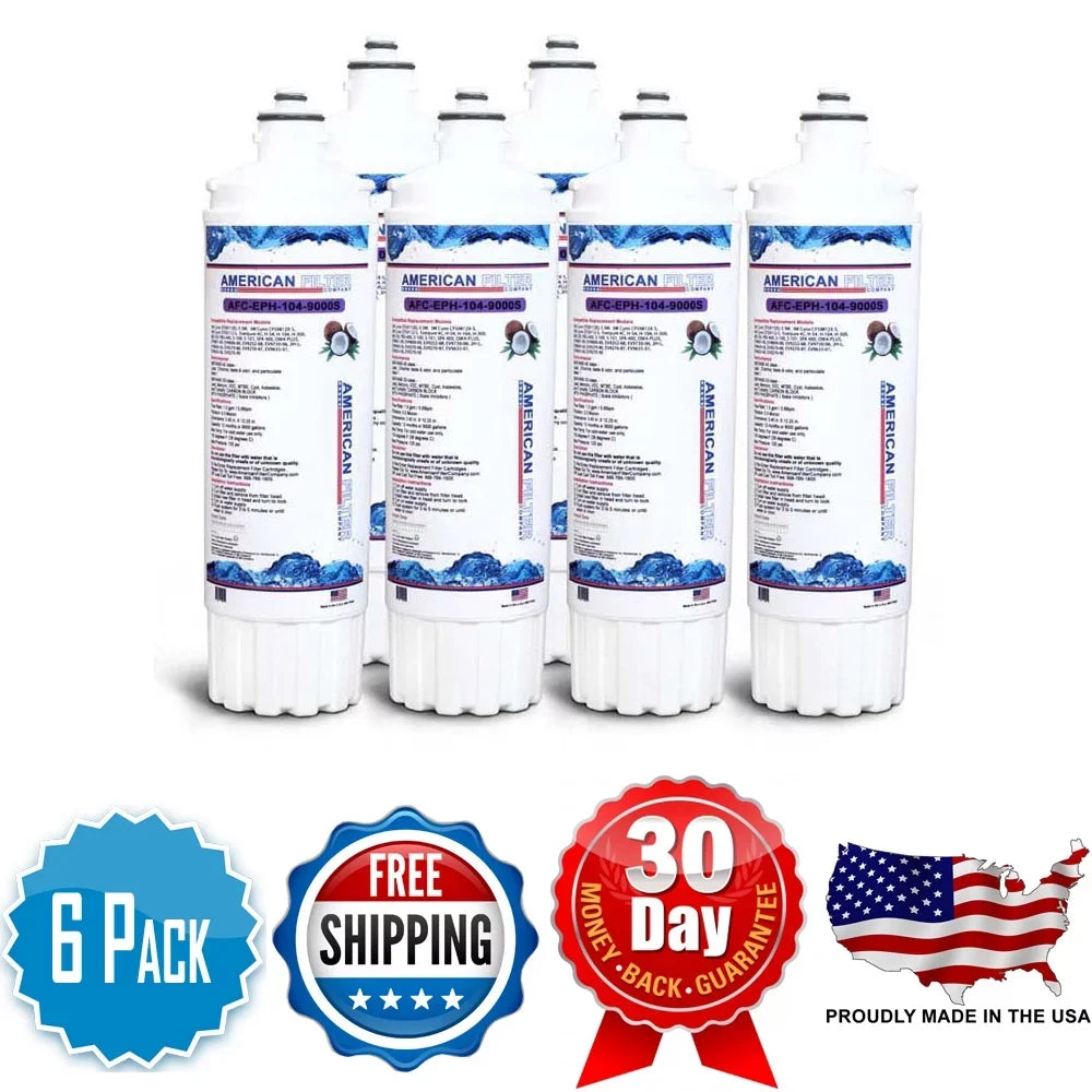 Brand , Water Filters , Model # --104-9000S , Compatible with Pentair® - - 6 Filters - Made in U.S.A.