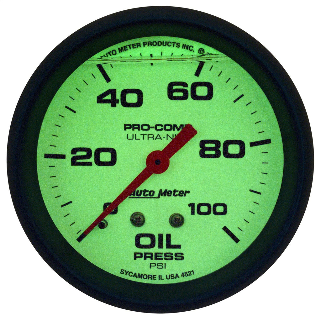 4221 Ultra-Nite Oil Pressure Gauge2.625 in.