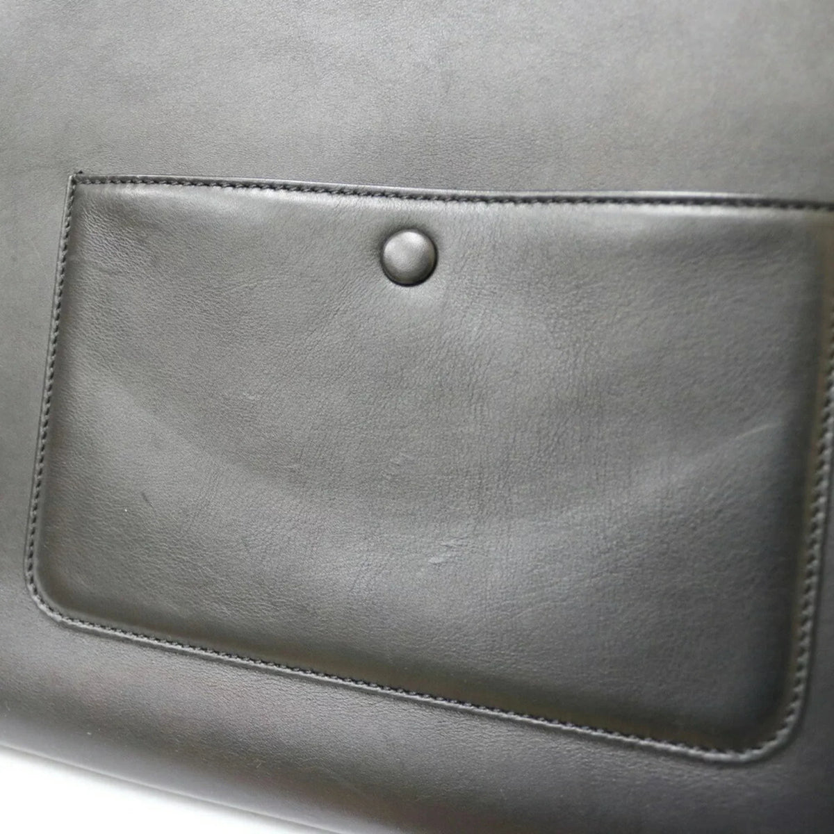 Pre-Owned  Celine Handbag Edge Overseas Large Black Yellow Women's Leather (Fair)
