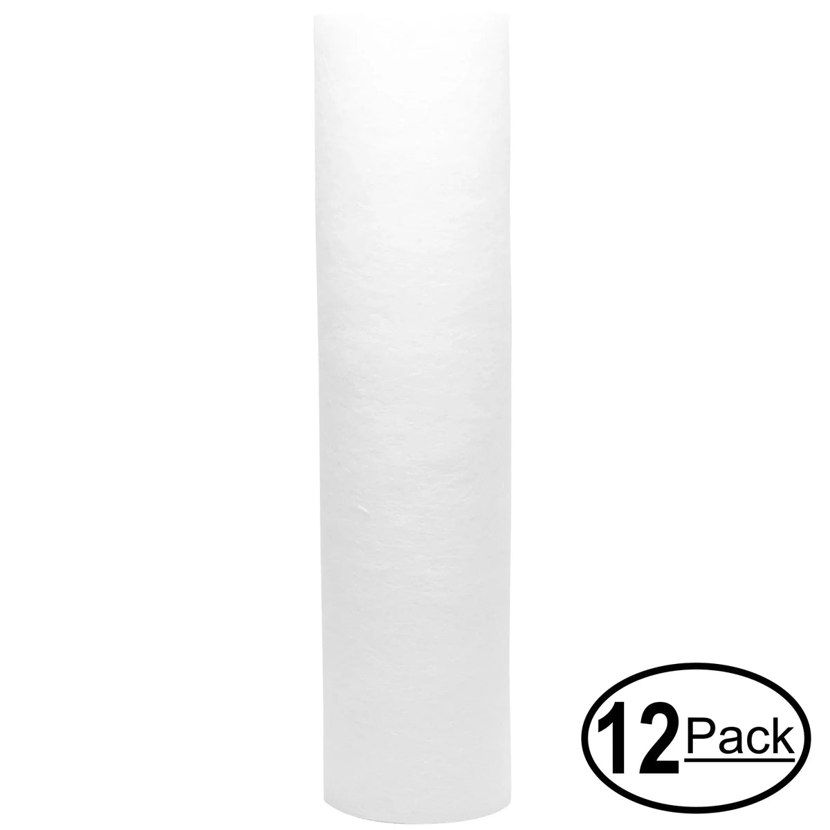12-Pack Replacement for Rainfresh FC200 Polypropylene Sediment Filter - Universal 10-inch 5-Micron Cartridge for Rainfresh FC200 - Denali Pure Brand