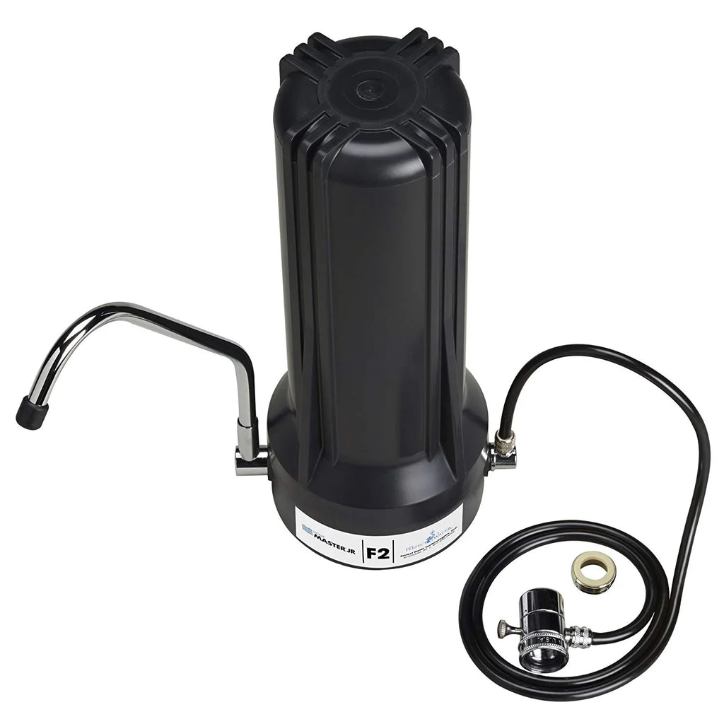 Home Master TMJRF2- Jr F2 Sinktop Water Filtration System, Black