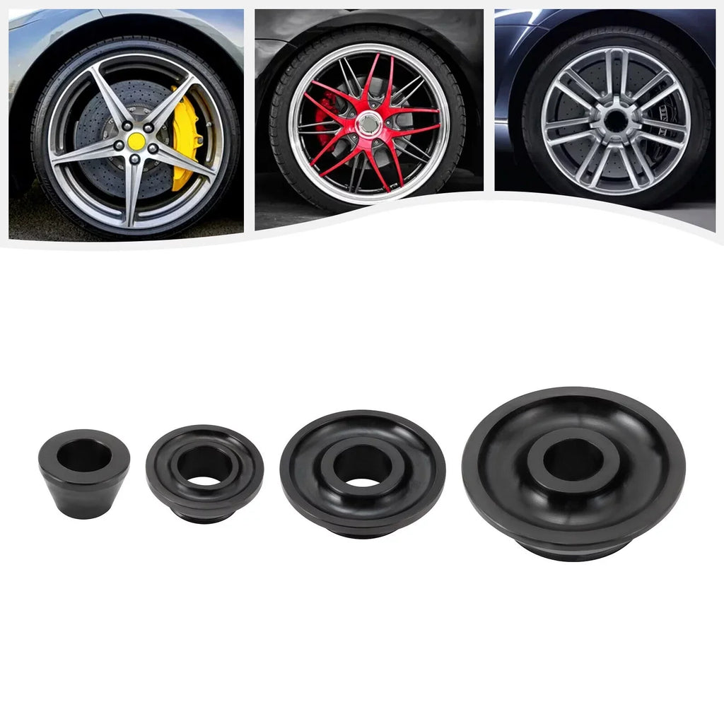 36mm Tire Balancer Cones Set Wheel Balancer Adapter Cones 45-gauge Steel 4 Sizes