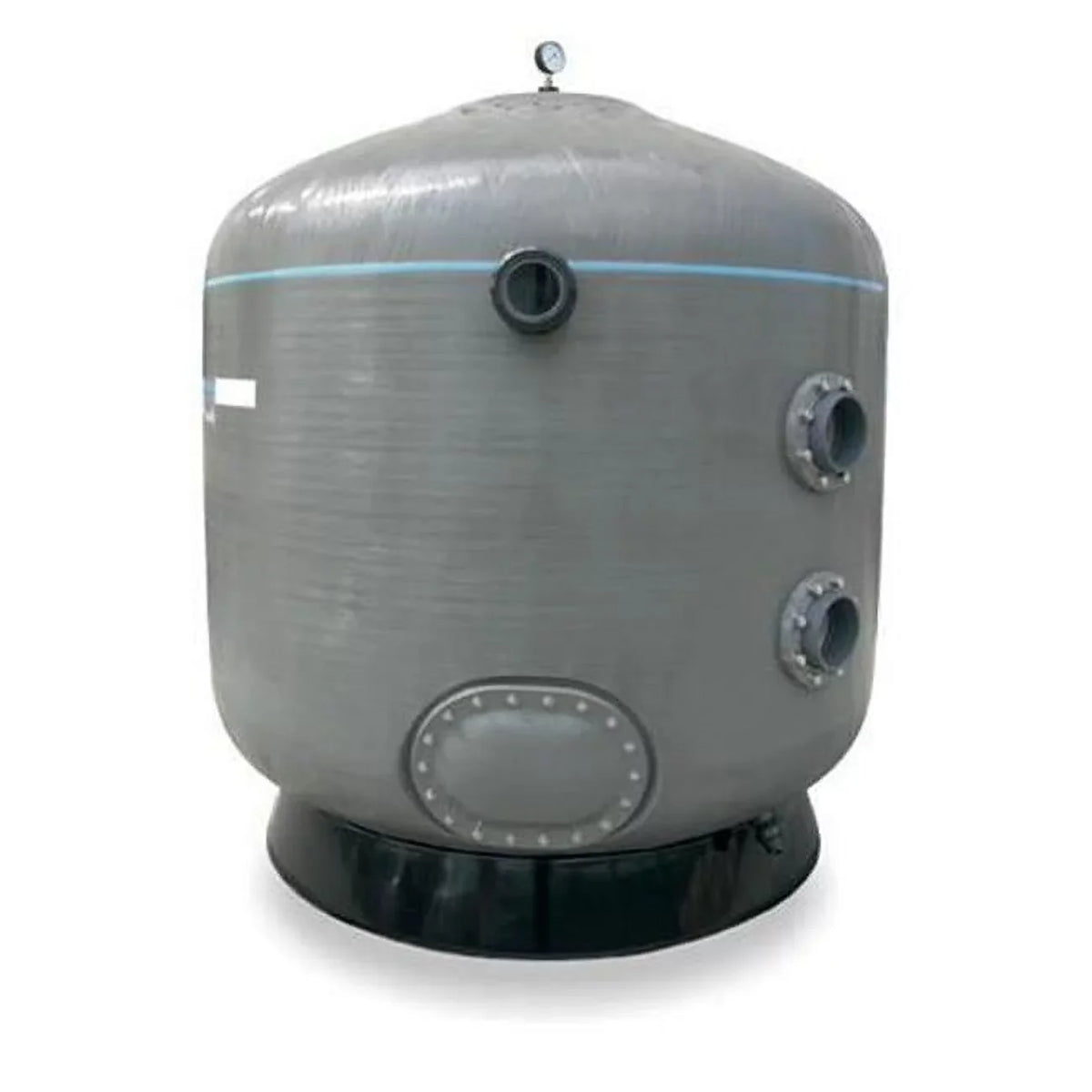 Waterco  24 in. 58  SMDD600 Micron Commercial Vertical Sand Filter with 2 in. Bulkhead Connections