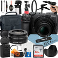 Nikon Z30 Mirrorless Camera Bundle with  16-50mm  Zoom Lens + 32GB SanDisk Card + Case + Tripod + ZeeTech Accessory