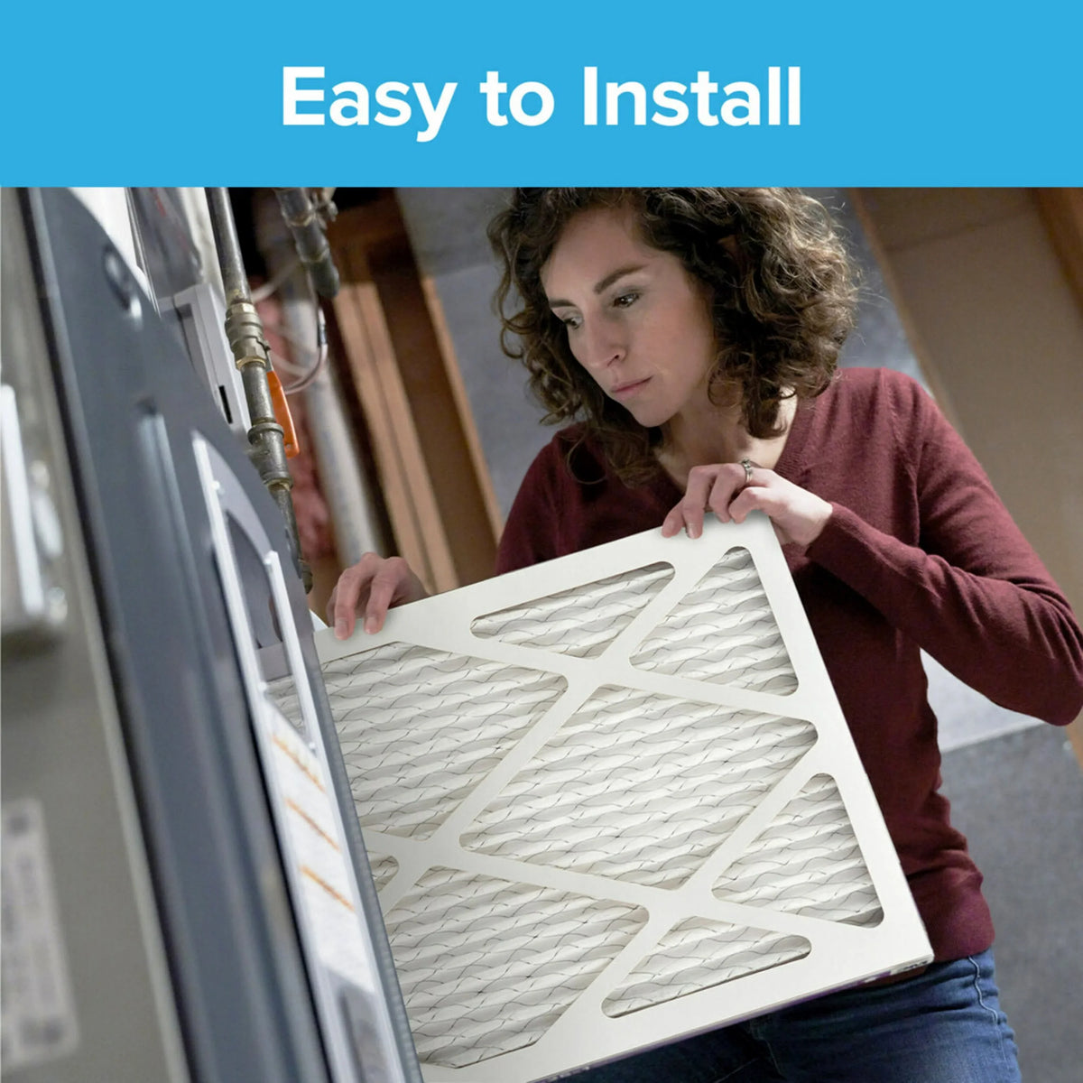 Filtrete 12x24x1 Air Filter,  1500  12, Advanced Allergen Reduction, 4 Filters