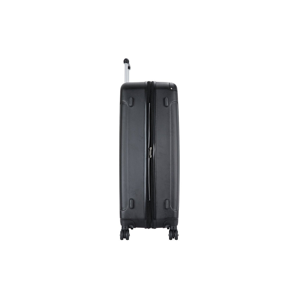 Plastic 4-Wheel Spinner Luggage Black (DKINT00L-)