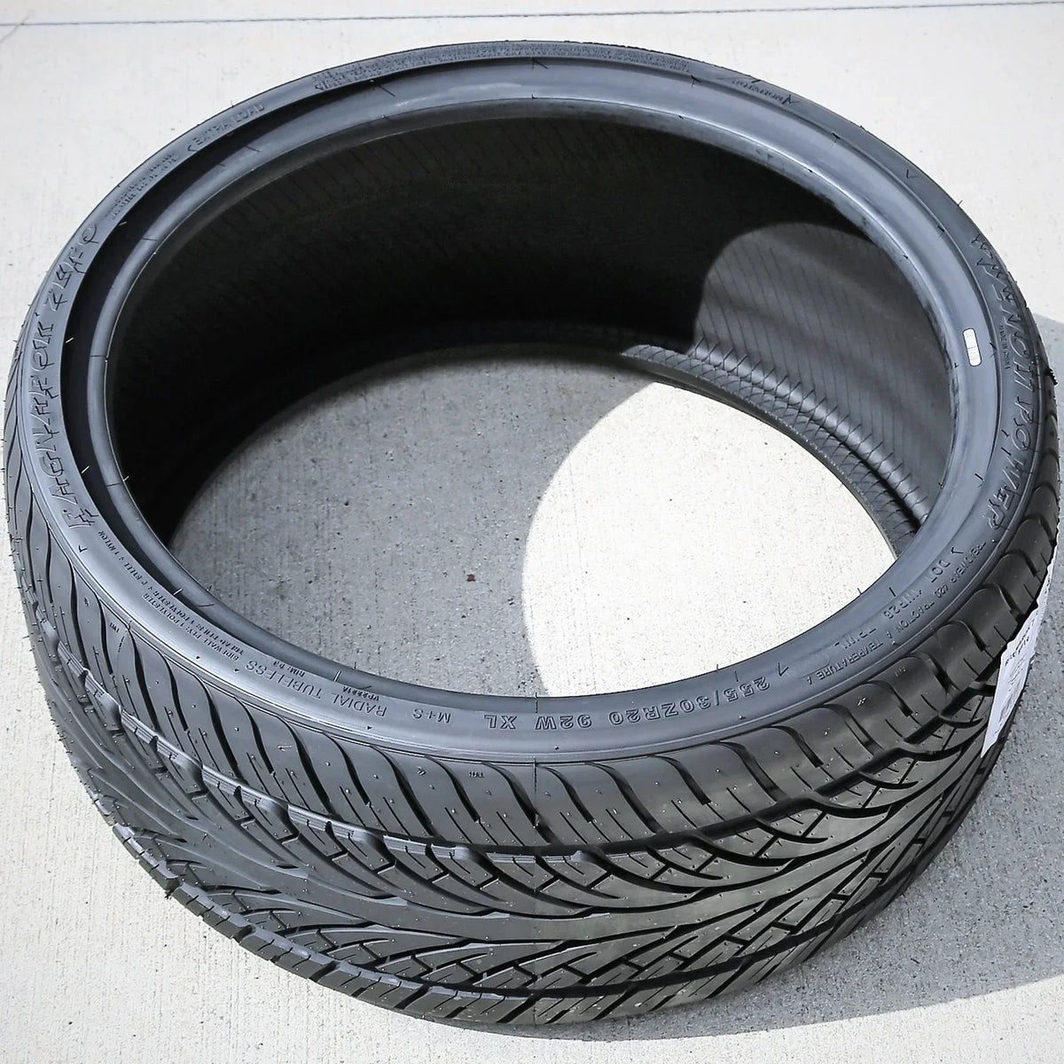 Pair of 2 () Venom Power Ragnarok Zero 255/30R20  92W  A/S Performance Tire Fits: 2016-23 Audi  Quattro Base