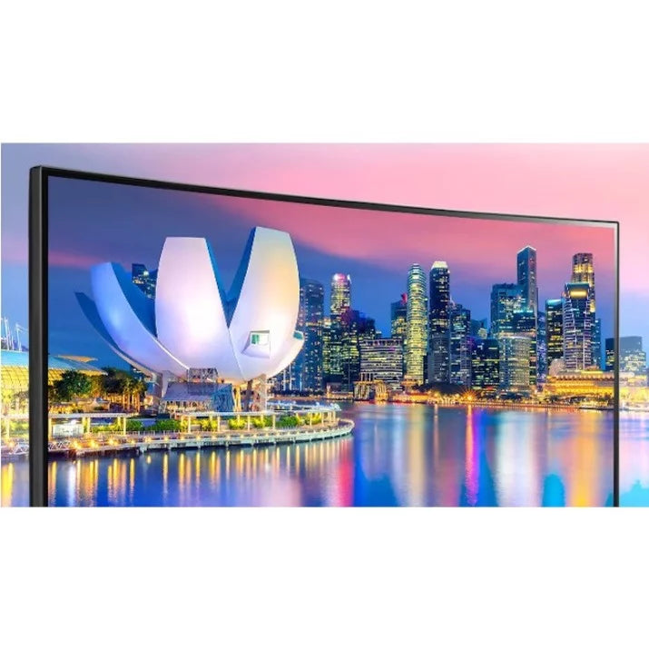 Ultrawide 34\" 3440 x 1440  HDR10, sRGB Curved Monitor, Textured Black, 34BQ77QB-B