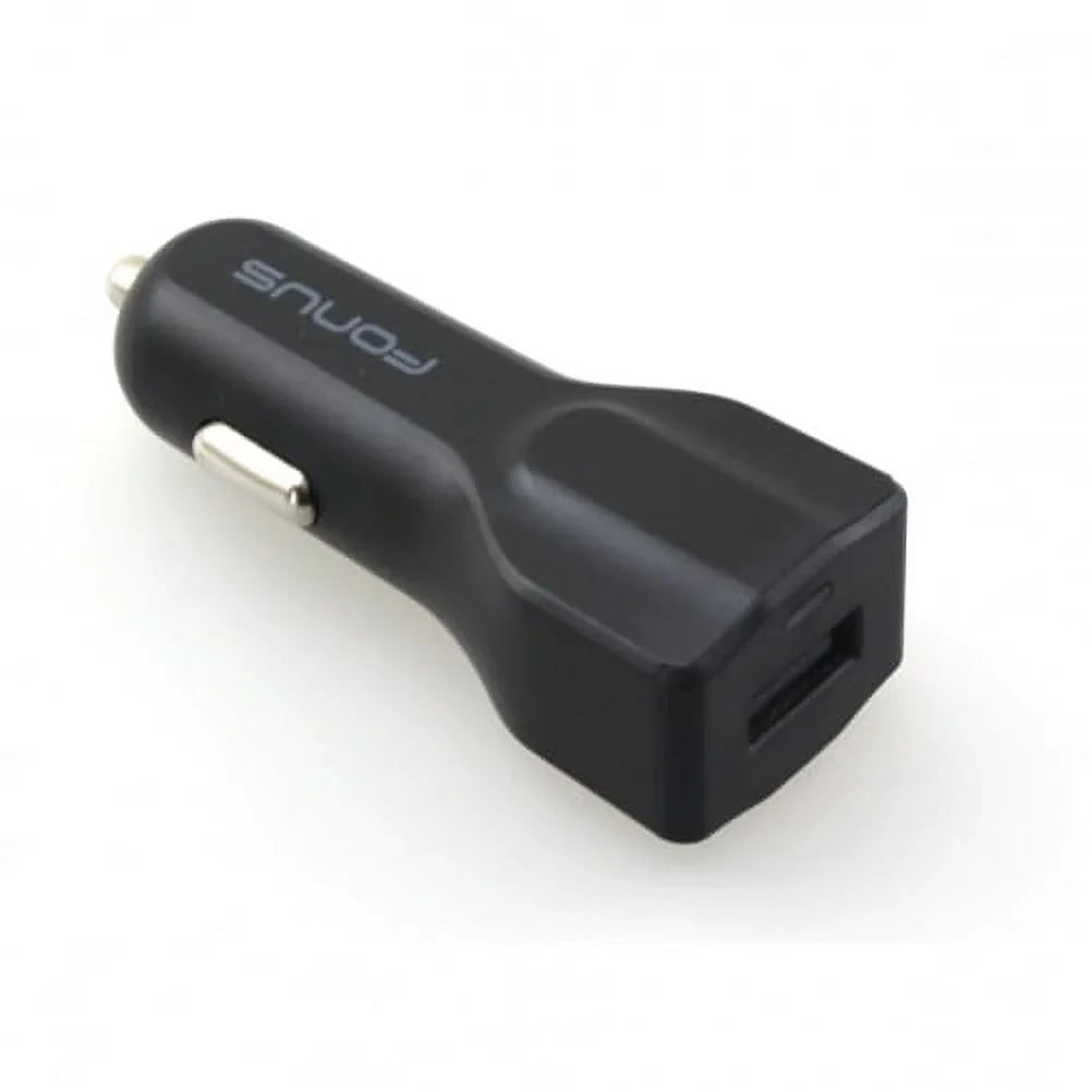 Type-C 3ft Metal  Cable w  Port Fast 18W Car Charger G4M for Samsung Galaxy Tab S3 9.7 S9 Plus, S8+ S8, S10e S10 Plus active 5G Note 9 8 10 Plus A9 A50 A20 A10e - Sonim XP8 XP3