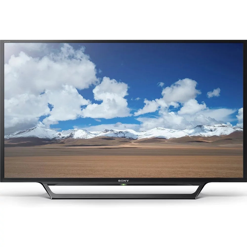 Sony -32W600D 32-Inch Class   with Built-in Wi-Fi Slim Flat Wall Mount Bundle includes Television, Slim Flat Wall Mount Ultimate Kit and Power Strip with Dual  Ports
