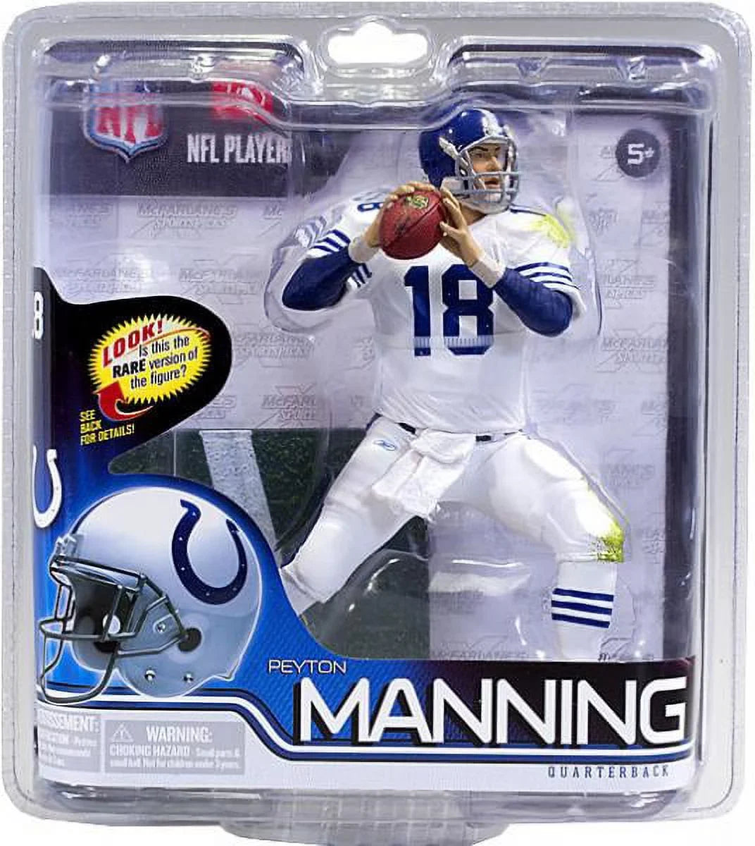 McFarlane  Sports Picks Series 30 Peyton Manning Action Figure [Retro Jersey]