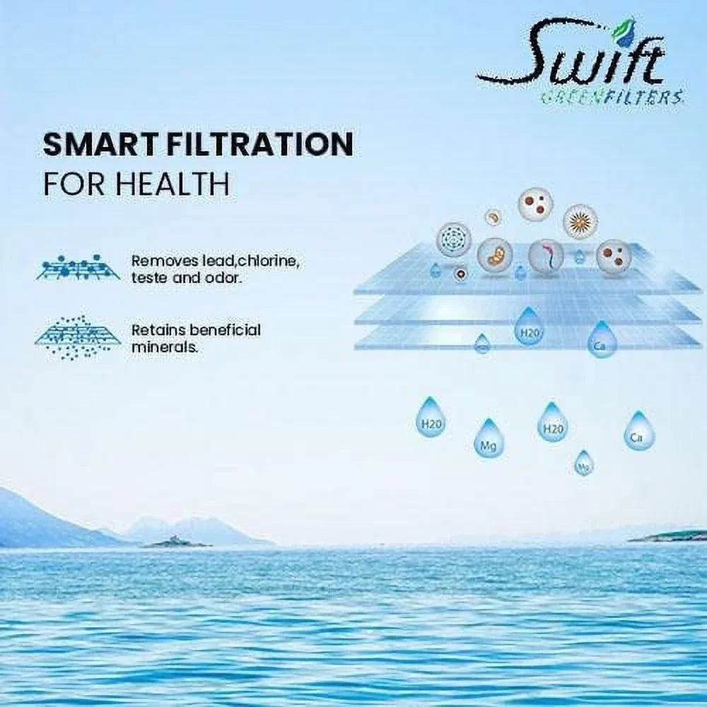 Swift Green Filters -707 Compatible for 47-55707G2,47-55707CM,4373531,-2 Commercial Water Filter (3 Pack),Made in