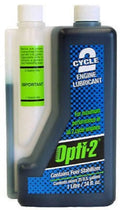 Interlube Opti-2 20112 34 oz Bottle of 2-Cycle Oil Lubricant With Fuel Stabilizer - Quantity of 6