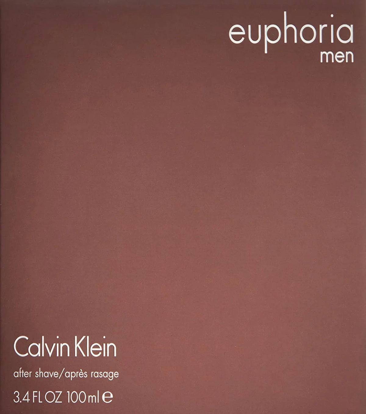 Calvin Klein Euphoria After Shave Splash Men 3.4 Oz