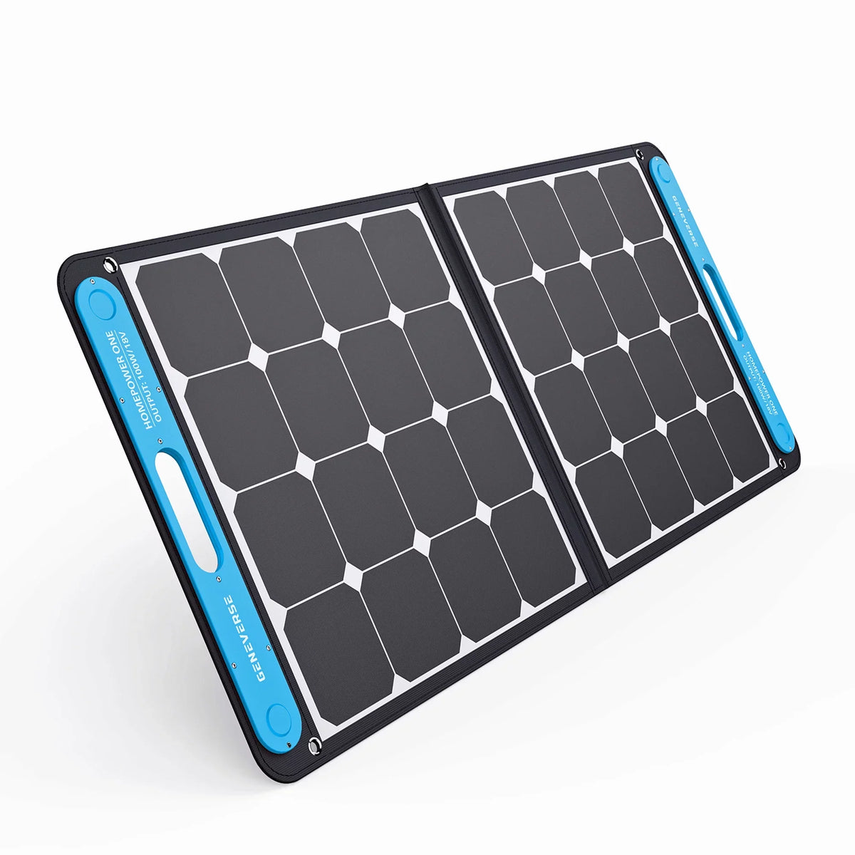 100 Watts SolarPower One Monocrystalline Portable Solar Panel with built-in -C and -A ports