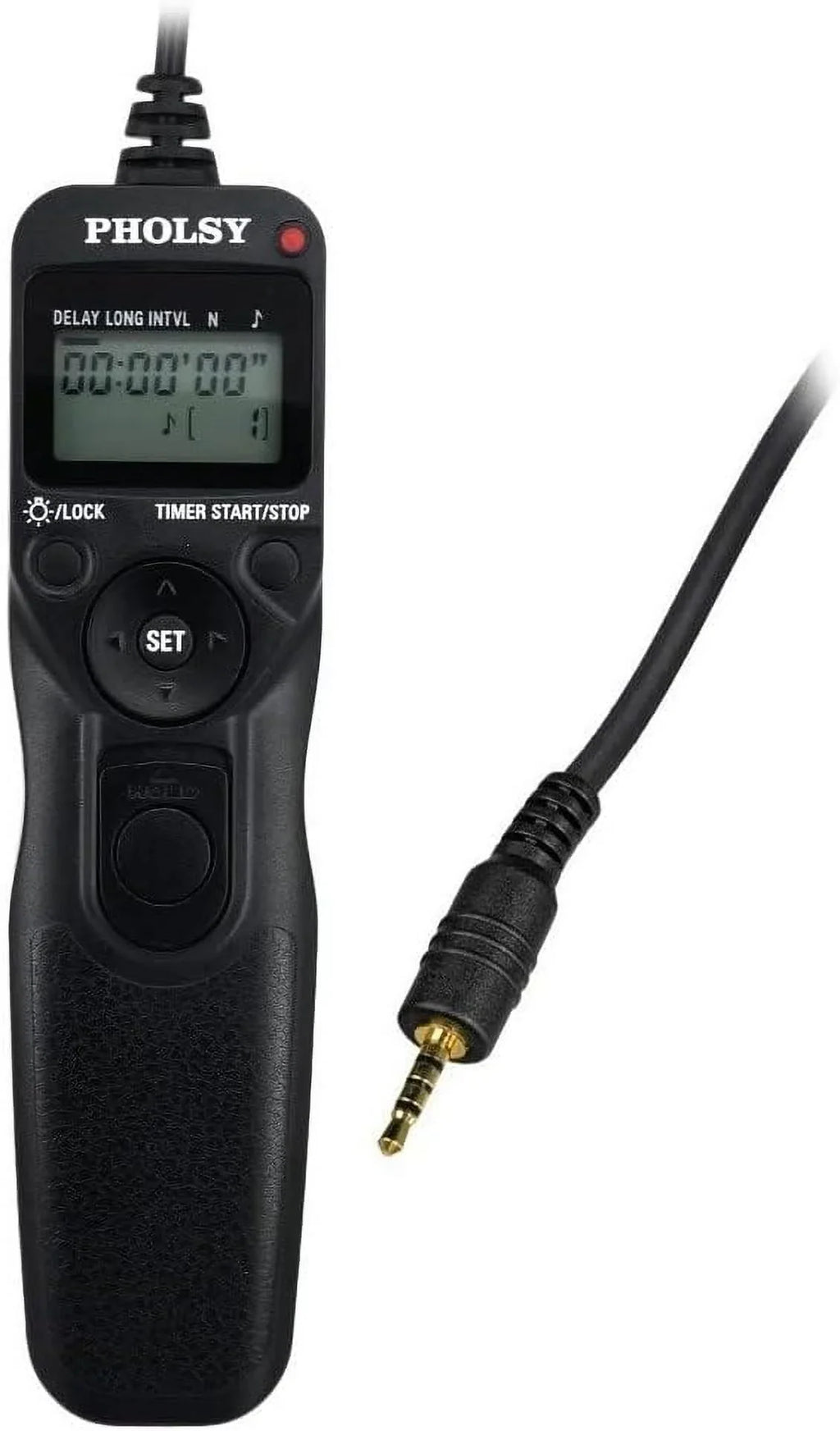 P6 Timer Remote Control Cable with Intervalometer for Panasonic S5, S1H, S1RM, S1R, S1M, S1, G95, G91, FZ10002, G9, GH5, G85, G81, GX8, GX7, GH4, GH3, FZ2500, FZ2000, FZ1000, FZ300, FZ200 P6 for Panasonic